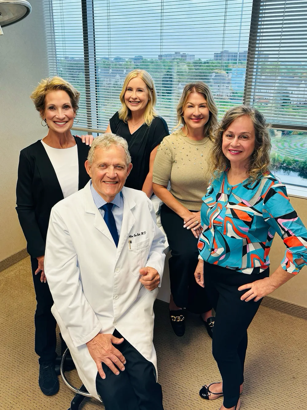 The Van Beek + Plastic Surgery Specialists team in the Edina office